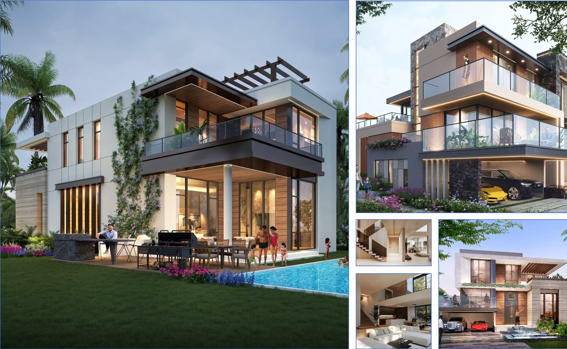 Prefabricated villas